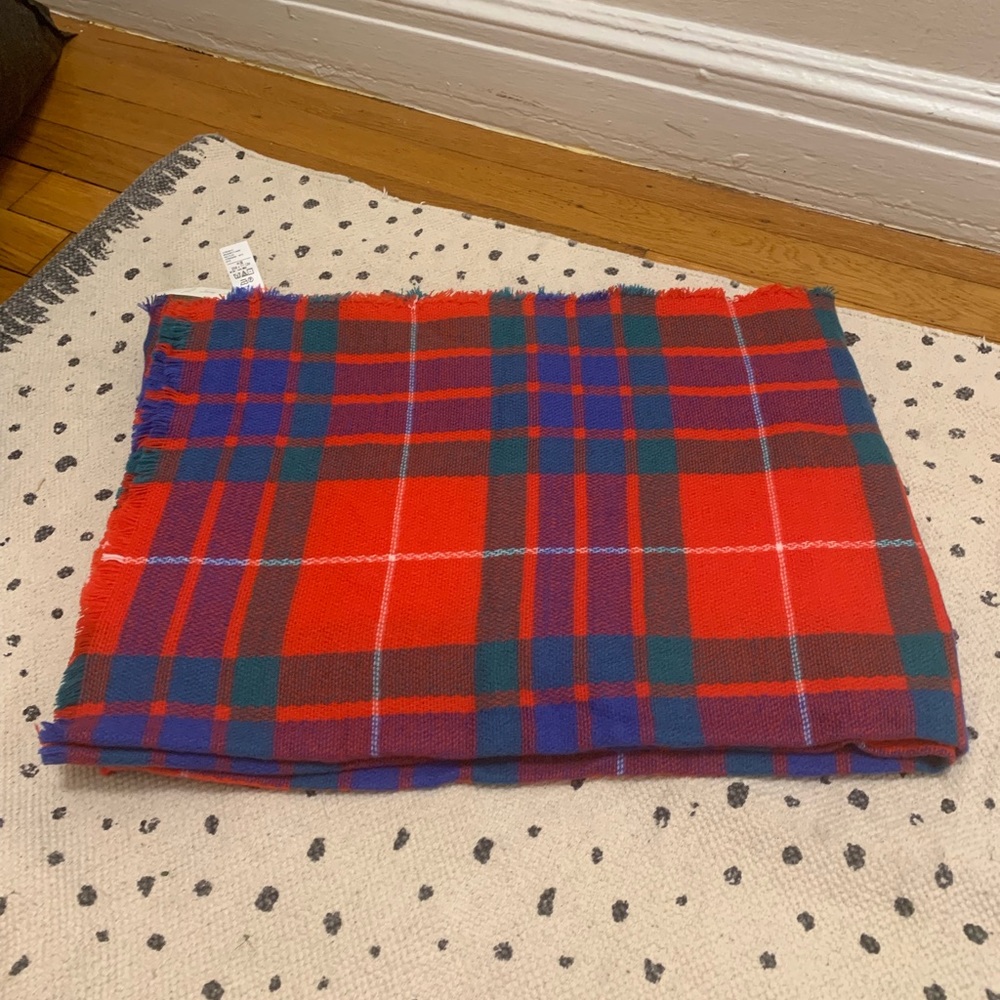 Old Navy Oversized Plaid Scarf